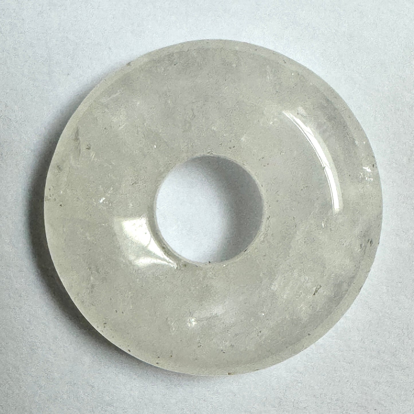 Clear Quartz Chunky Crystal Doughnut