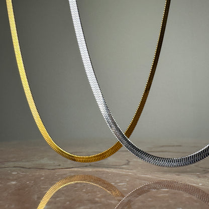 Herringbone Chain Necklace