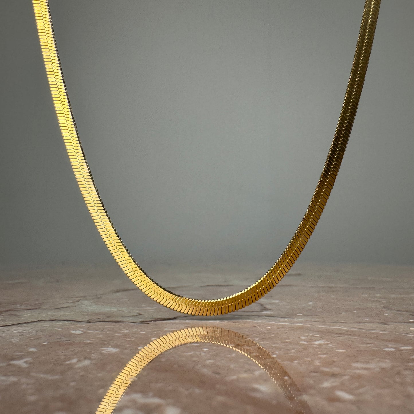 Herringbone Chain Necklace