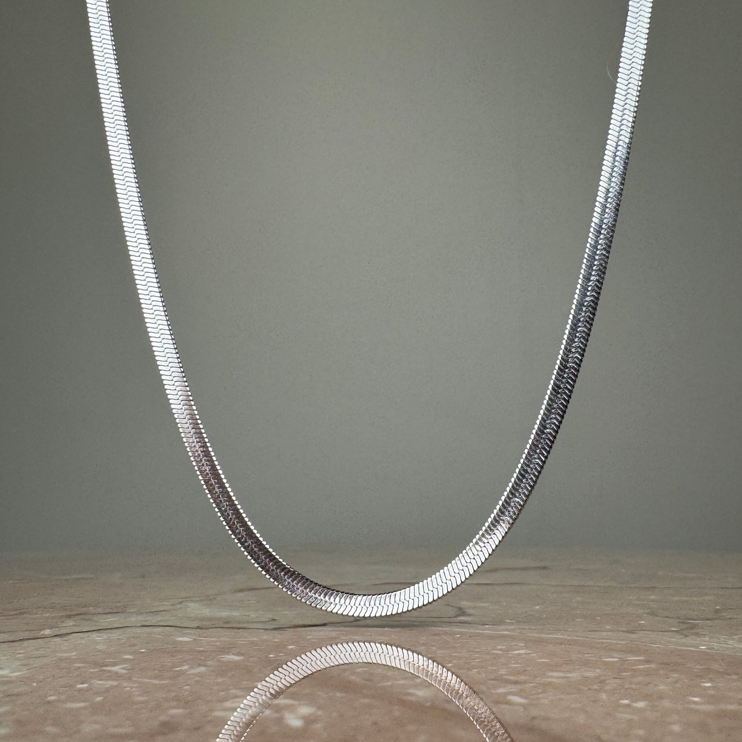 Herringbone Chain Necklace