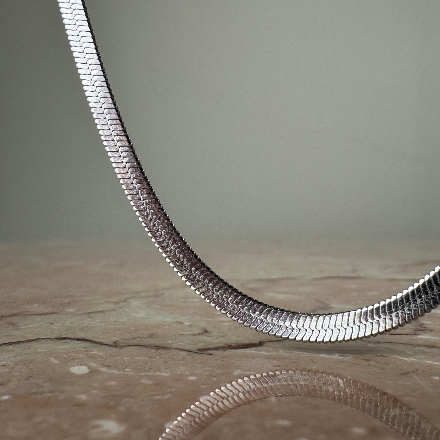 Herringbone Chain Necklace