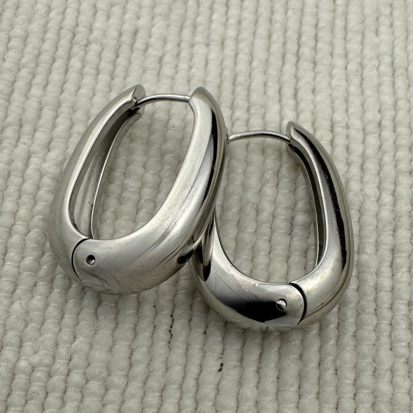 Teardrop Huggies Gold